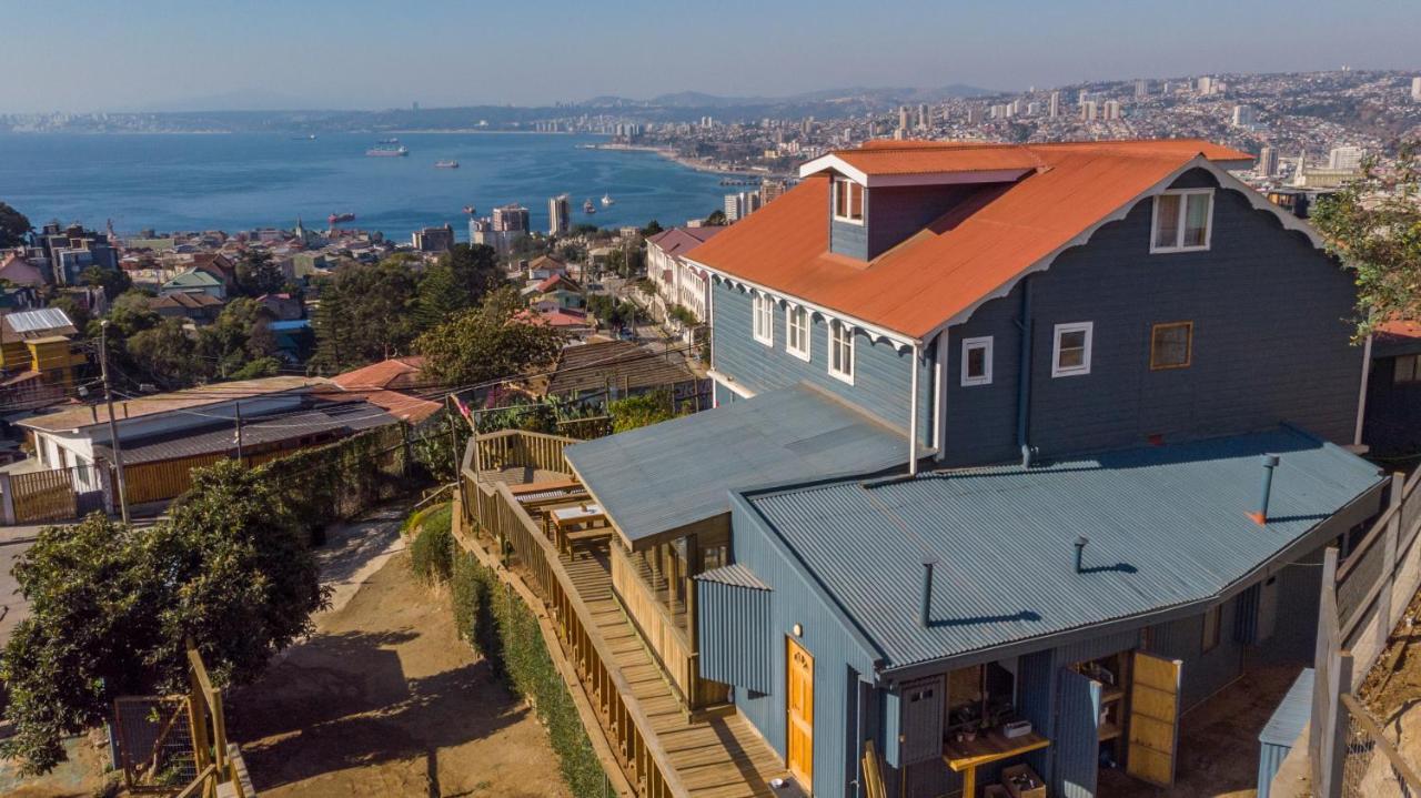Hotel Faro Azul Valparaiso Cerro Alegre المظهر الخارجي الصورة