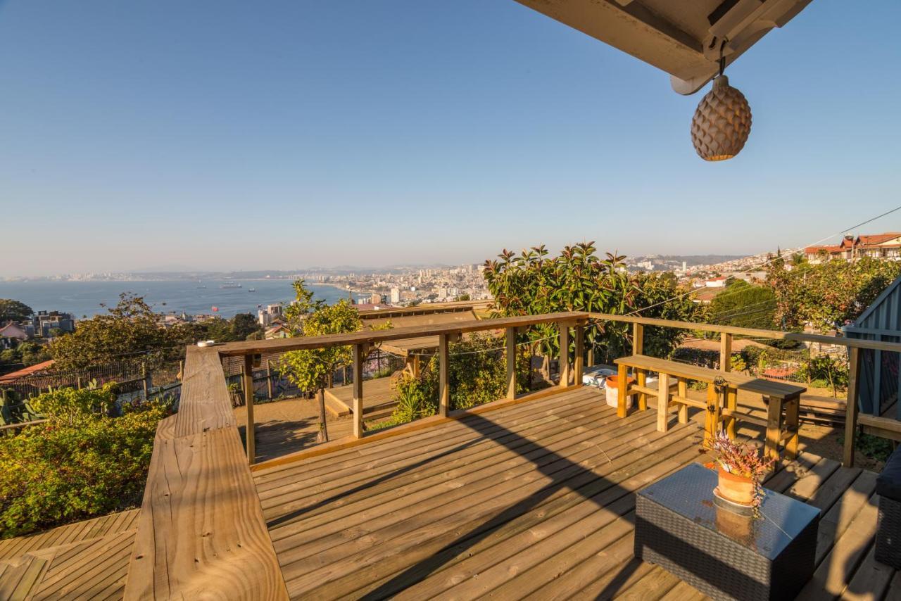 Hotel Faro Azul Valparaiso Cerro Alegre المظهر الخارجي الصورة