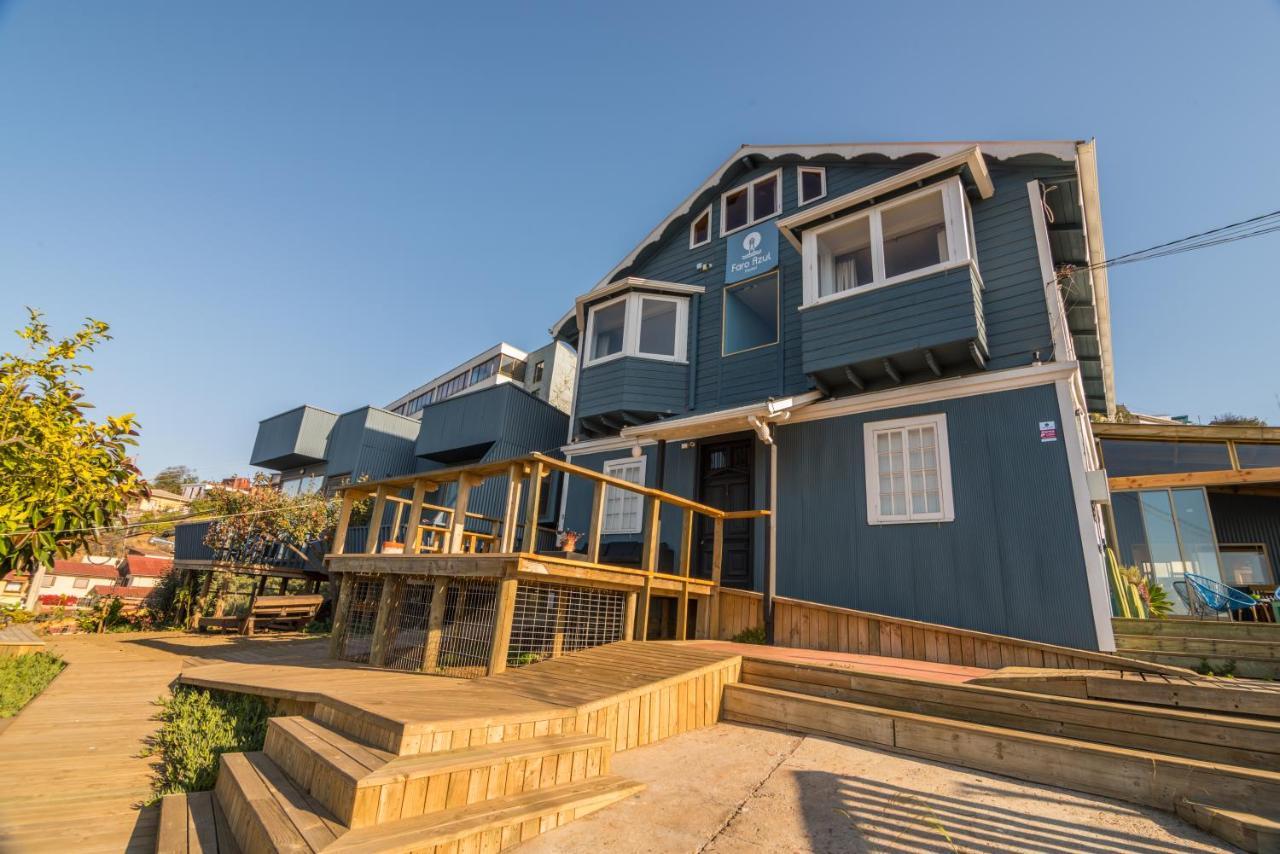 Hotel Faro Azul Valparaiso Cerro Alegre المظهر الخارجي الصورة