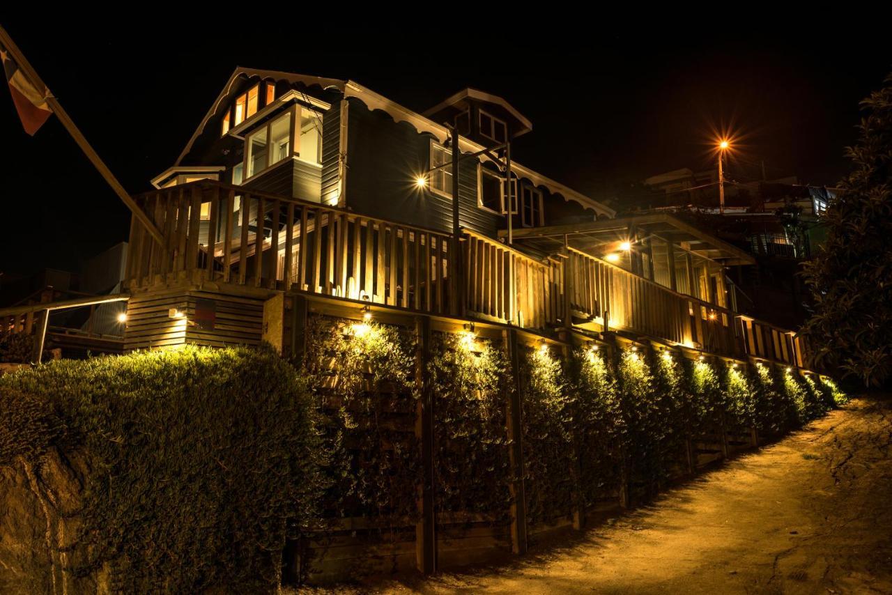 Hotel Faro Azul Valparaiso Cerro Alegre المظهر الخارجي الصورة