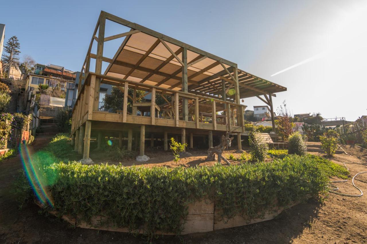 Hotel Faro Azul Valparaiso Cerro Alegre المظهر الخارجي الصورة