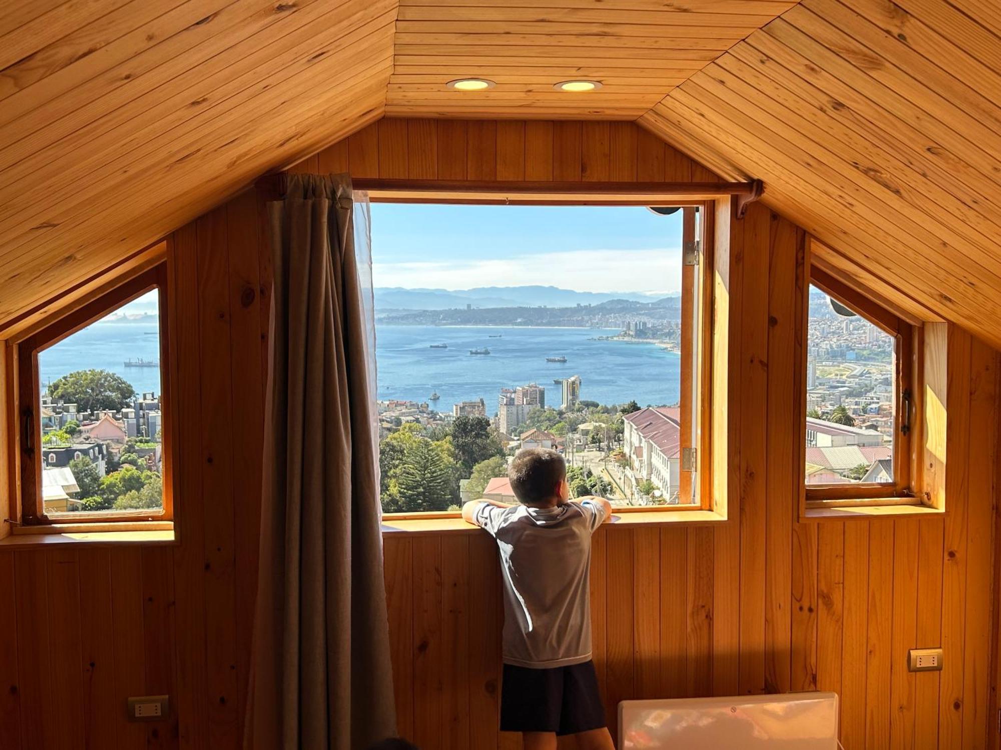 Hotel Faro Azul Valparaiso Cerro Alegre المظهر الخارجي الصورة