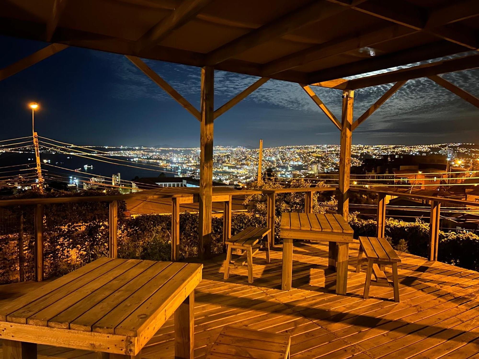 Hotel Faro Azul Valparaiso Cerro Alegre المظهر الخارجي الصورة