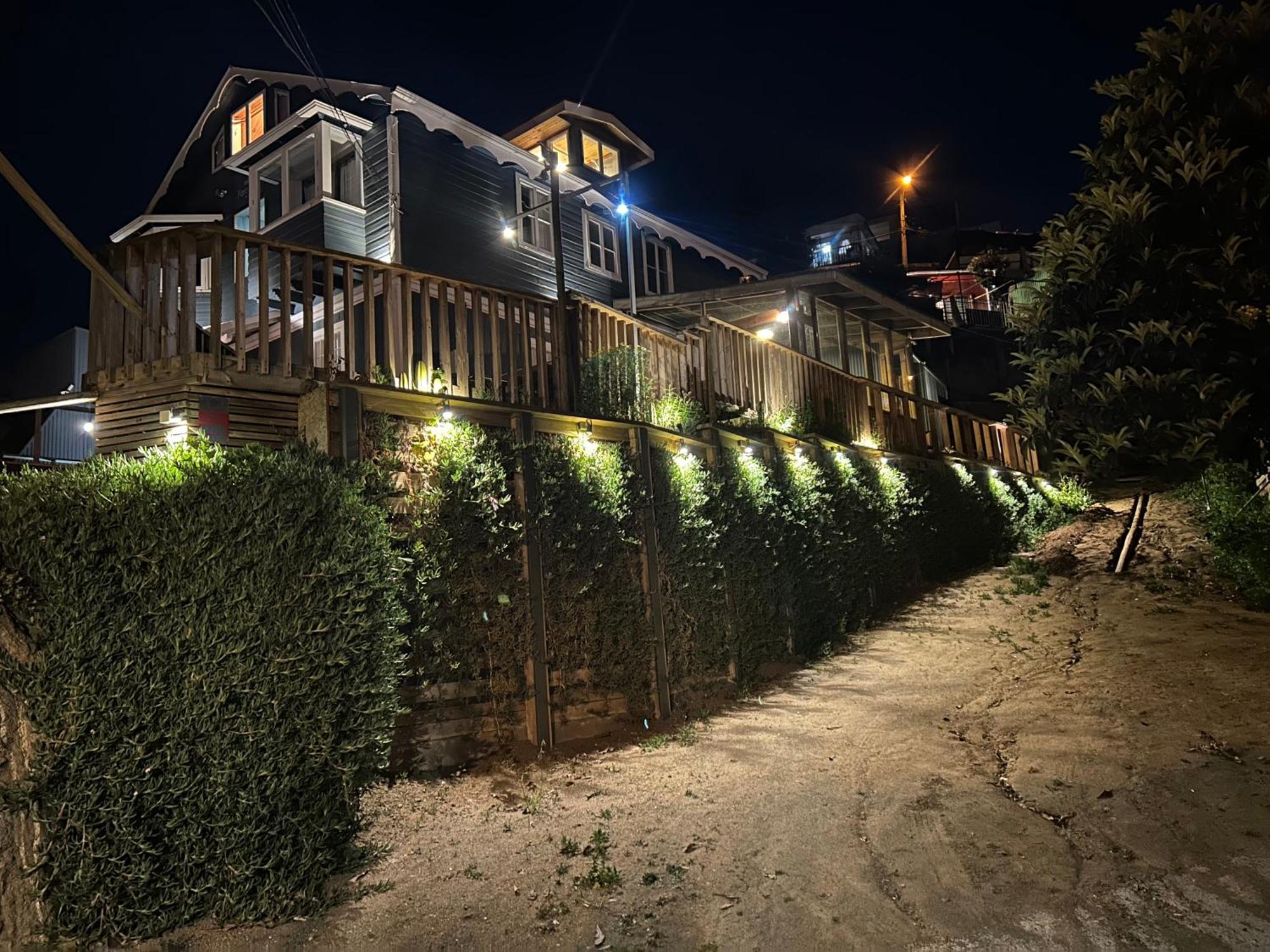 Hotel Faro Azul Valparaiso Cerro Alegre المظهر الخارجي الصورة