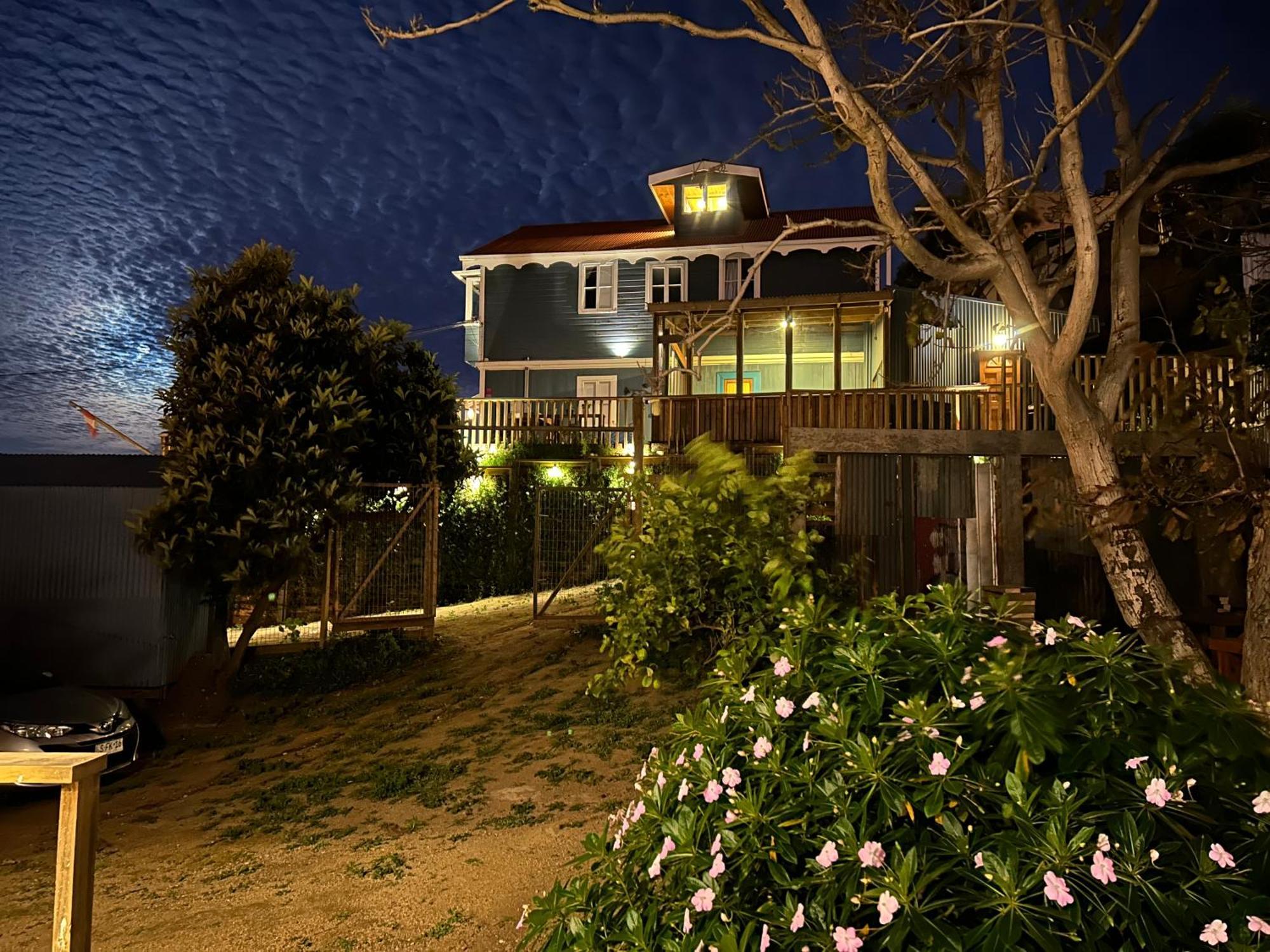 Hotel Faro Azul Valparaiso Cerro Alegre المظهر الخارجي الصورة
