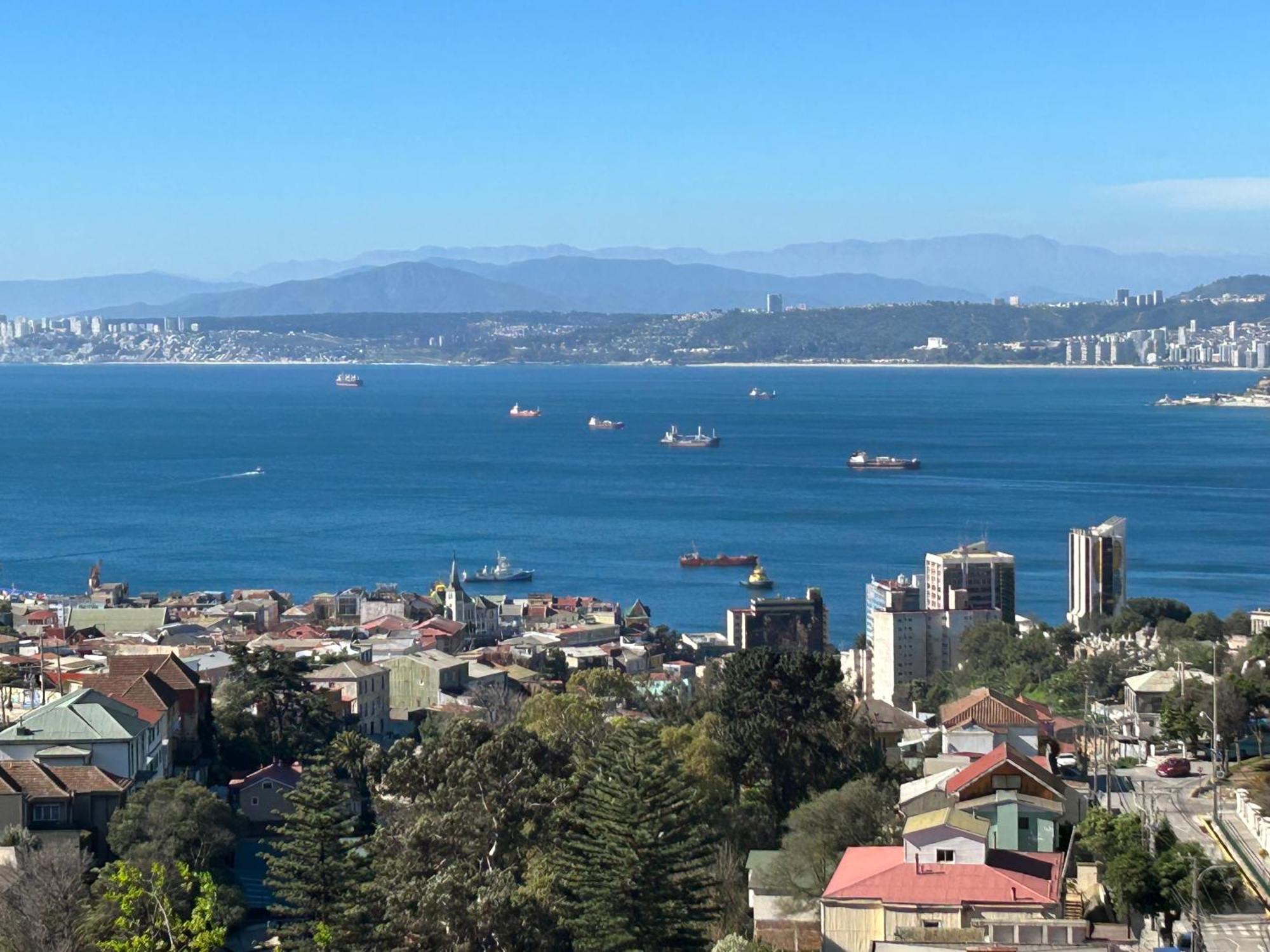 Hotel Faro Azul Valparaiso Cerro Alegre المظهر الخارجي الصورة