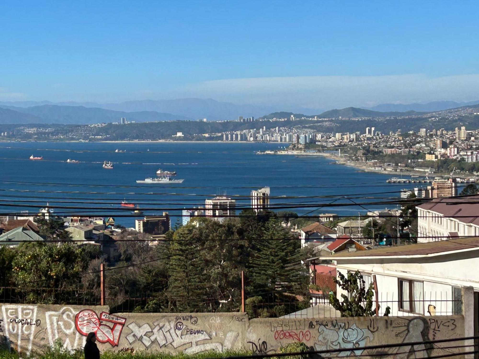 Hotel Faro Azul Valparaiso Cerro Alegre المظهر الخارجي الصورة