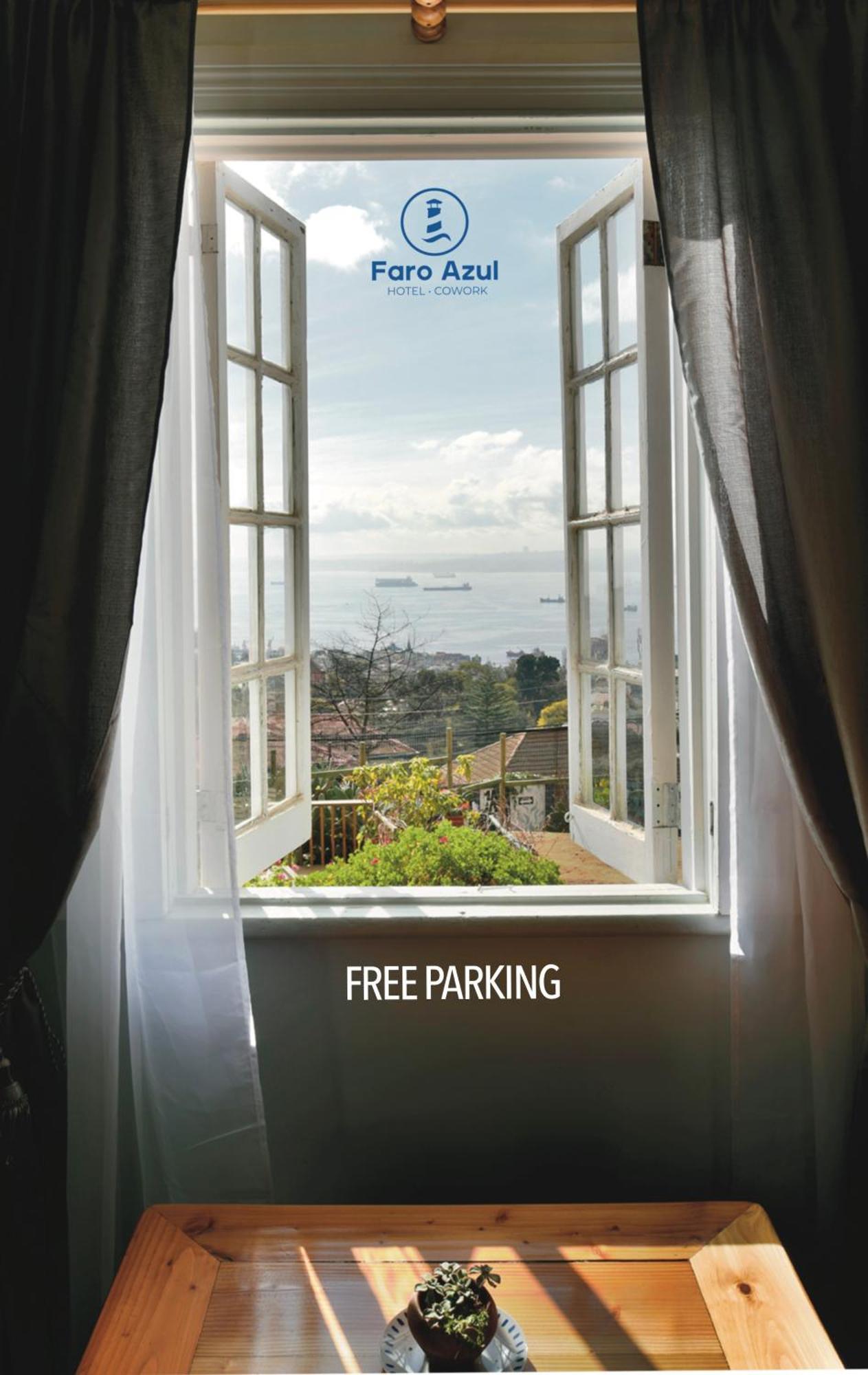 Hotel Faro Azul Valparaiso Cerro Alegre المظهر الخارجي الصورة
