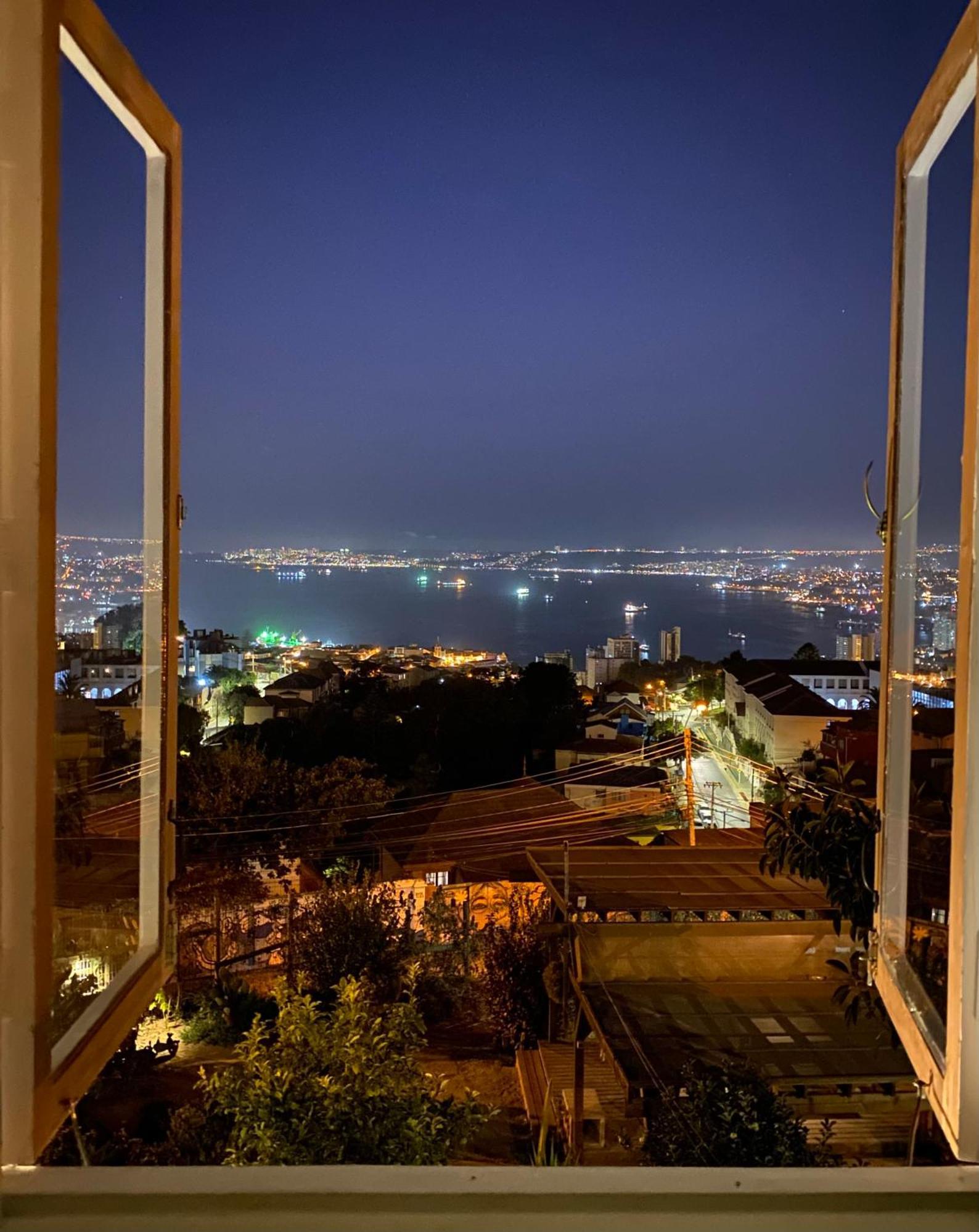 Hotel Faro Azul Valparaiso Cerro Alegre المظهر الخارجي الصورة
